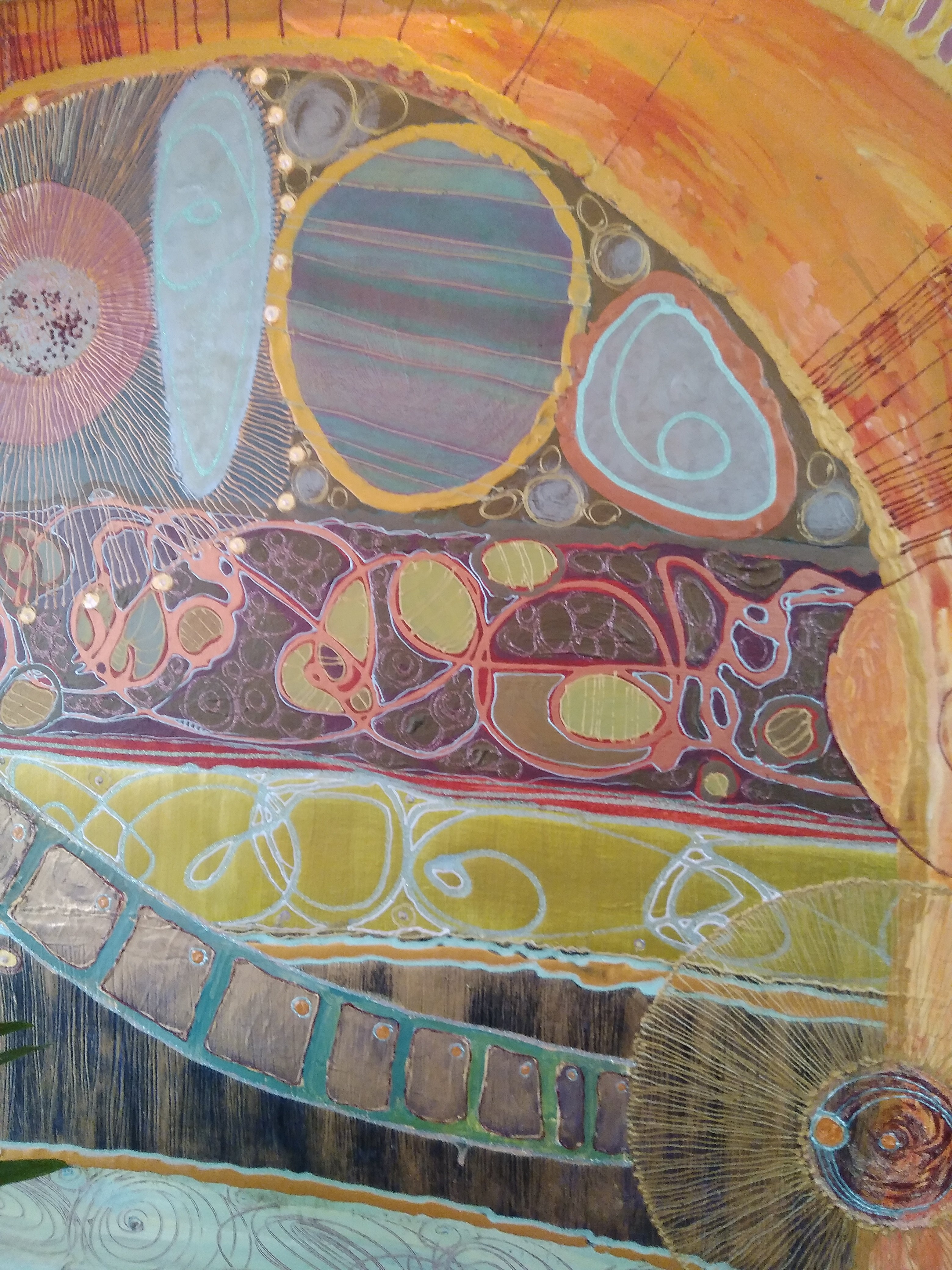 Big original landscape painting