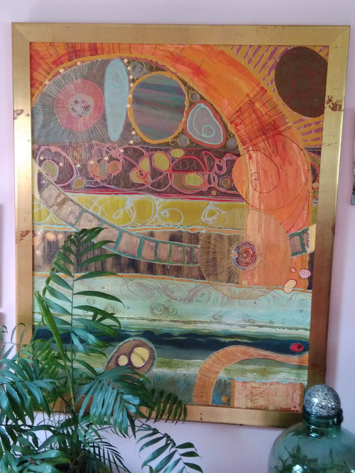 Big original landscape painting